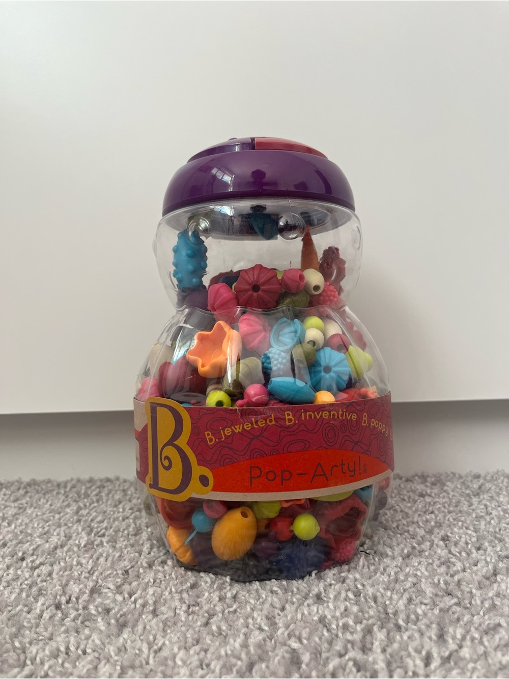 Pop-Arty Bead Set - Kids Reusable Beads